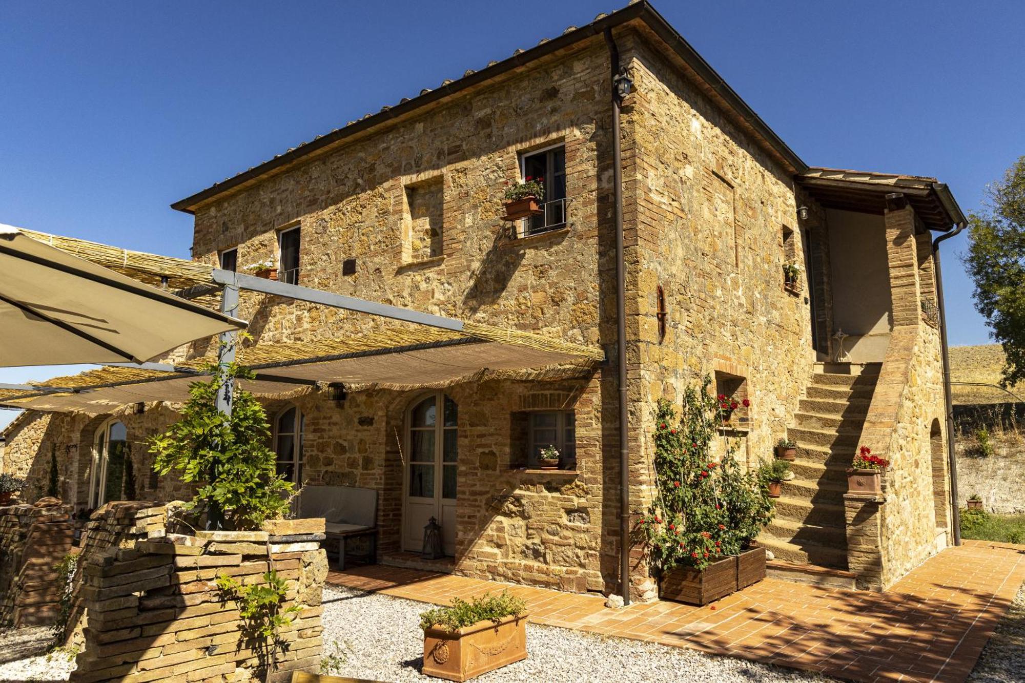 Vento D'Orcia Villa Pienza Ngoại thất bức ảnh